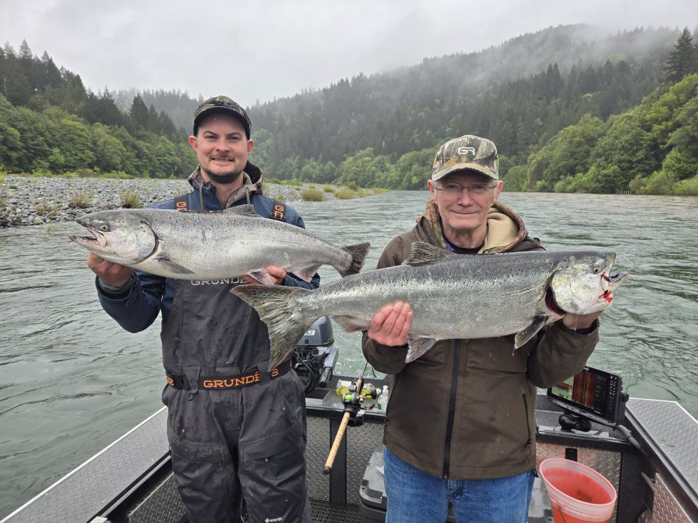 Spring Salmon with Rogue Coast Sportfishing