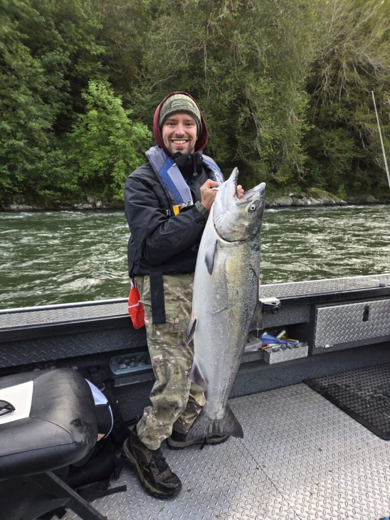Spring Salmon with Rogue Coast Sportfishing